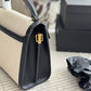 YSL CASSANDRA MEDIUM TOP HANDLE BAG IN CANVAS 25CM
