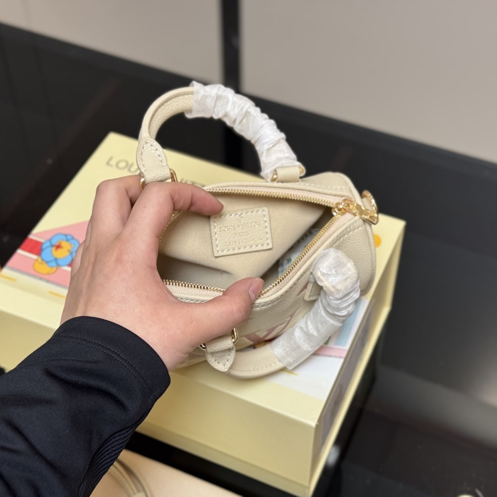 LV NANO SPEEDY ROSE TRIANON 16CM M81913