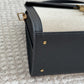 YSL CASSANDRA MEDIUM TOP HANDLE BAG IN CANVAS 25CM