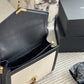 YSL CASSANDRA MEDIUM TOP HANDLE BAG IN CANVAS 25CM