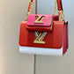 M50280 shoulder bag cross body bags maroon Leather rose gold