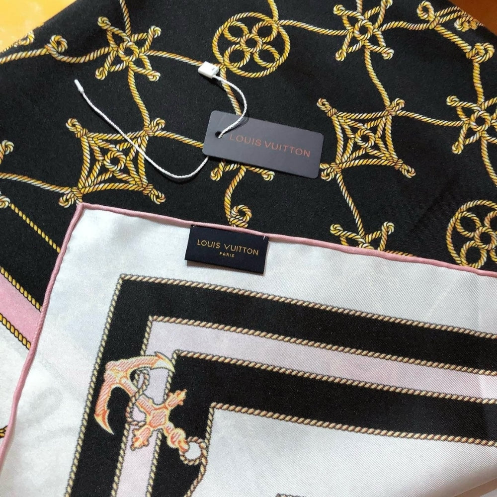 LV CORDAGE IN NOIR 90CM M79753