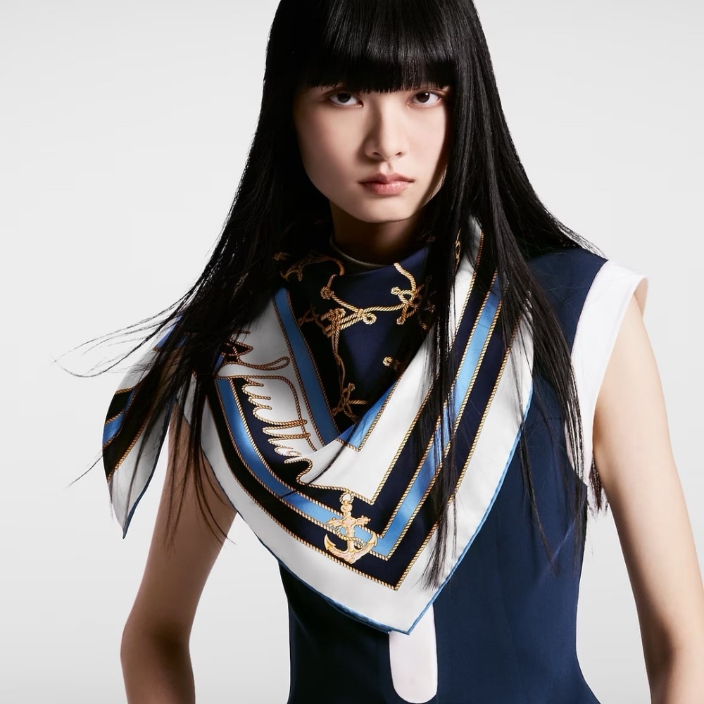 LV CORDAGE IN BLUE SKY 90CM M79751