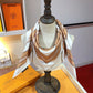 LV CORDAGE IN BEIGE ROSE 90CM M79795