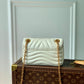 M20685 New Wave 21cm COWHIDE REAL LEATHER milk white