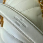 M20685 New Wave 21cm COWHIDE REAL LEATHER milk white