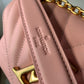 M20686 New Wave pink 21cm COWHIDE REAL LEATHER