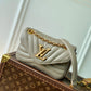 M20838 New Wave grey 21cm COWHIDE REAL LEATHER