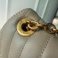 M20838 New Wave grey 21cm COWHIDE REAL LEATHER