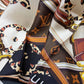 LV MY EVERYTHING DOUBLE SIDE SHAWL IN BROWN 90CM M00411