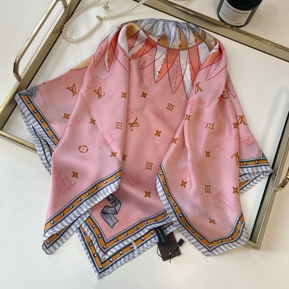 LV MAP IN ROSE CLAIR 70CM M79561
