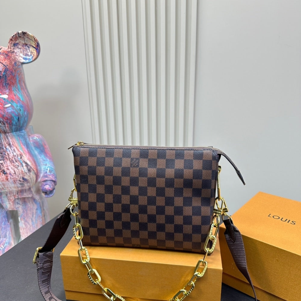 LV COUSSIN PM LEATHER 26CM