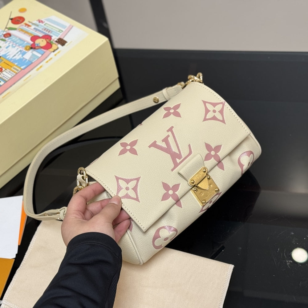 LV FAVORITE BAG ROSE TRIANON 23CM M46393