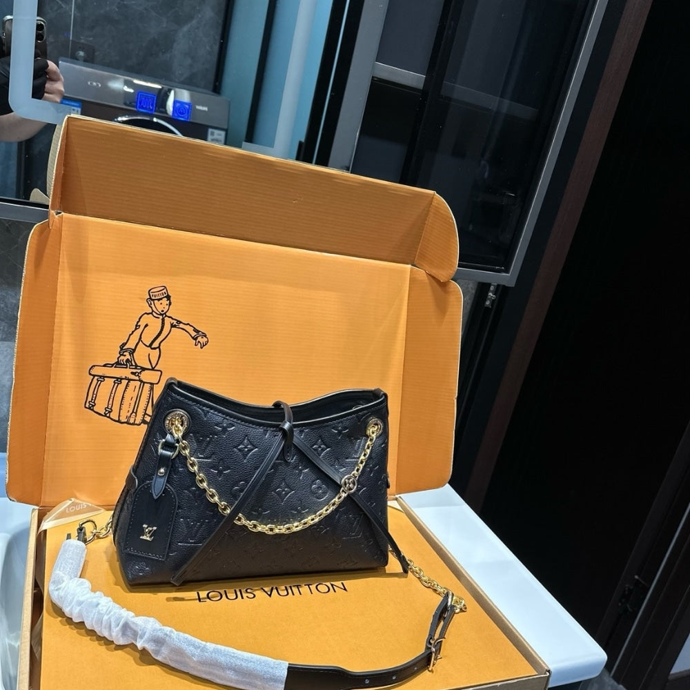 LV CARRYALL BB BAG MONOGRAM BLACK 26CM