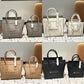 CELINE NANO LUGGAGE BAG IN DRUMMED WHITE 26CM