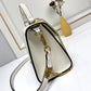 VO GARAVANI SMALL VSLING WICKER HANDBAG WHITE 22CM