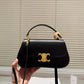 CELINE TEEN CELINE LOLA IN SHINY CALFSKIN BLACK 23CM 119533BF4 38NO