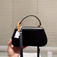 CELINE TEEN CELINE LOLA IN SHINY CALFSKIN BLACK 23CM 119533BF4 38NO