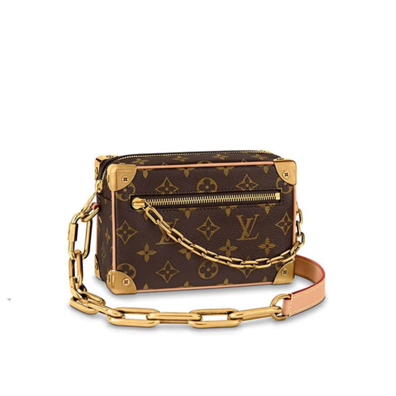 LV MINI SOFT TRUNK MONOGRAM BROWN 18CM