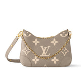 LV BOULOGNE BICOLOR MONOGRAM EMPREINTE LEATHER CRÈME 27CM M13224