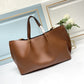 VO GARAVANI LARGE VLOGO ESCAPE SHOPPER TOTE BROWN 41CM