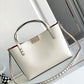 VO GARAVANI ROCKSTUD SMALL TOTE BAG WHITE 28CM