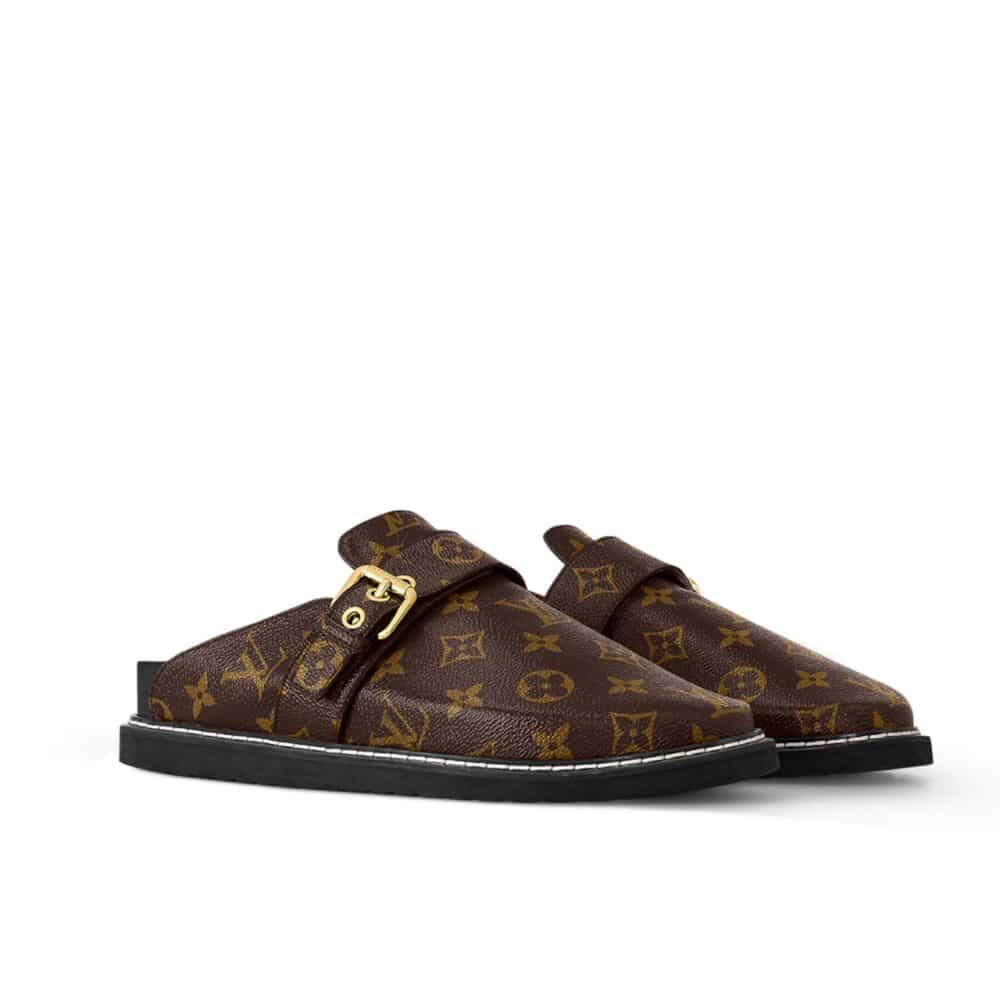 LV COSY FLAT COMFORT CLOG CACAO BROWN 1AAW6Q