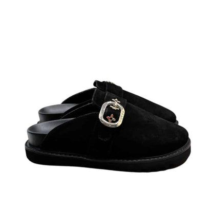 LV COSY FLAT COMFORT CLOG BLACK