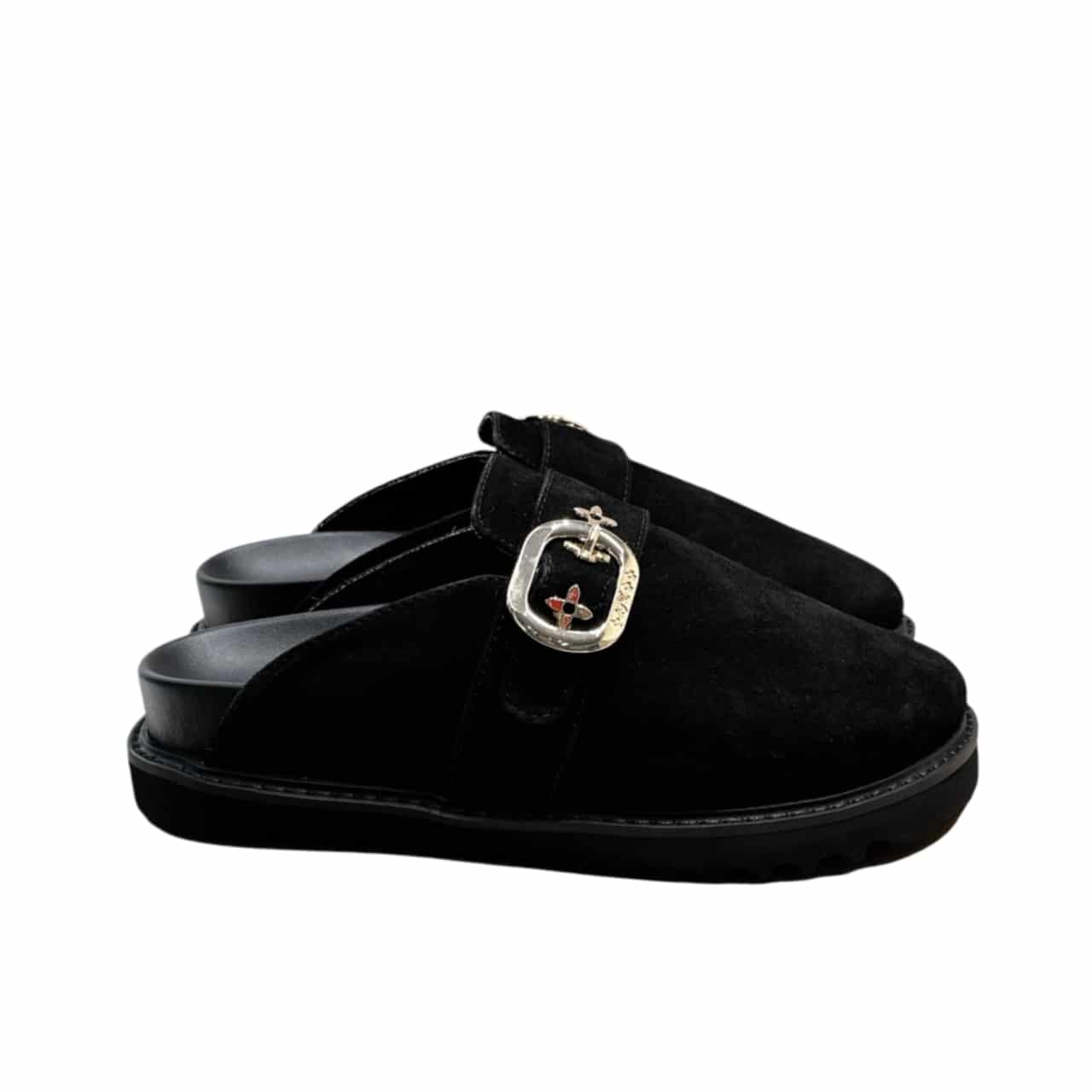 LV COSY FLAT COMFORT CLOG BLACK