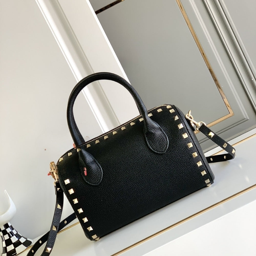 VO CARAVANI BOLSAS ROCKSTUD GRANATO BLACK 24CM