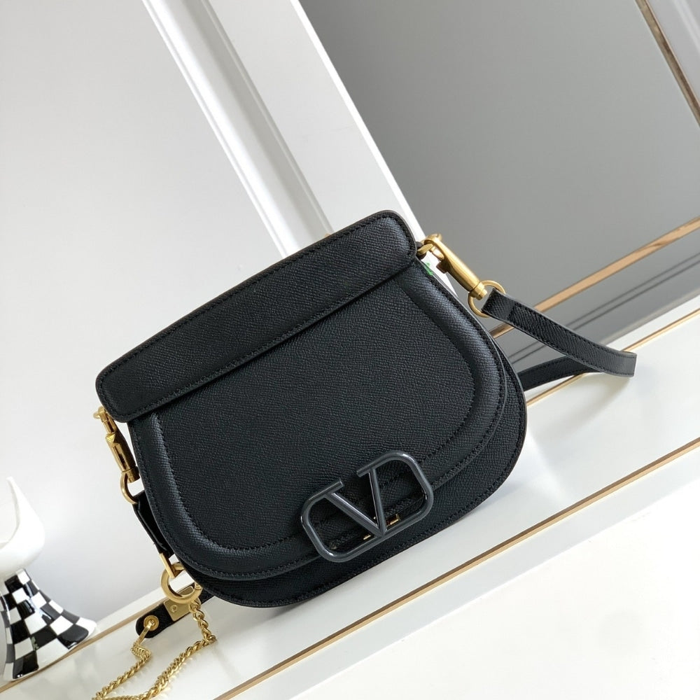 VO VSLING BAG IN GRAINED BLACK 22CM WB0M28DJP0NO