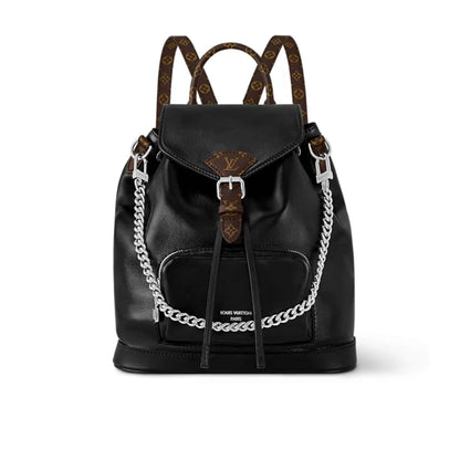 LV MONTSOURIS VIBE PM BACKPACK BLACK 31CM M12587