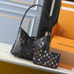 LV X TAKASHI MURAKAMI CARRYALL VIBE MM BLACK 29CM M13105