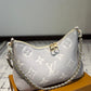 LV BOULOGNE BICOLOR MONOGRAM EMPREINTE LEATHER QUARTZ 27CM M14211