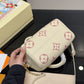 LV SPEEDY BANDOULIÈRE 20 BAG LATTE CHAMALLOW 21CM M46875