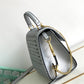 VO VLOGO TOP HANDLE BAG GREY 22CM