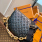 M57790 Coussin Monogram PM 26cm black Female bag All leather