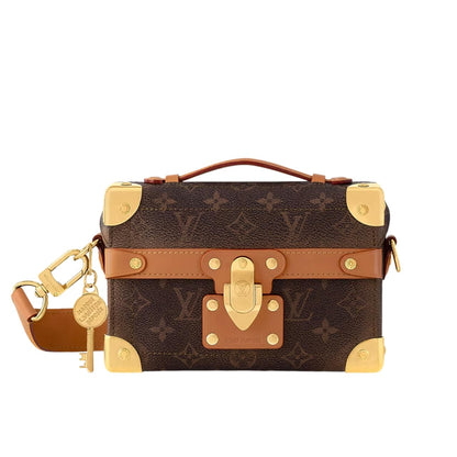 LV SOUL TRUNK MONOGRAM DUST COATED CANVAS 15CM M11535