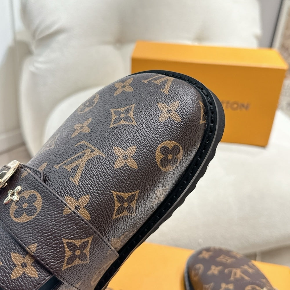 LV COSY FLAT COMFORT CLOG CACAO BROWN 1AAW6Q