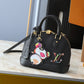 LV X MURAKAMI ALMA BB BLACK 23CM M13670
