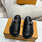 LV COSY FLAT COMFORT CLOG BLACK 1AGVPT