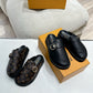 LV COSY FLAT COMFORT CLOG BLACK 1AGVPT