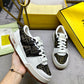 FD MATCH SNEAKERS BEIGE AND BROWN