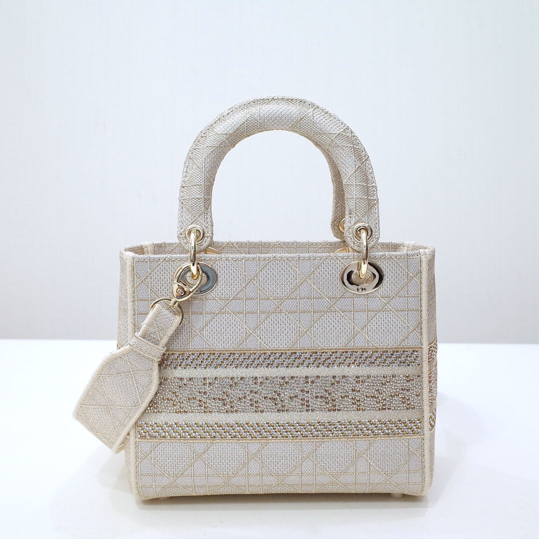 DIR 44532 Lady D-Lite Reverse Pearl White 24CM