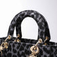 DIR 44532 Lady D-Lite mini 17cm 24cm Leopard Print black white-2