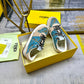 FD MATCH SNEAKERS BEIGE AND BLUE