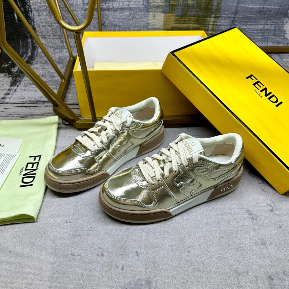 FD MATCH SNEAKERS GOLD