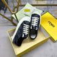 FD DOMINO FF DENIM LOW TOP SNEAKERS BLUE