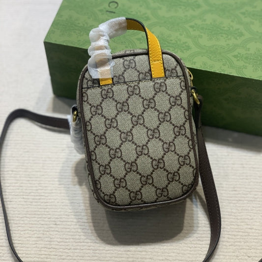 GG NEO   GG SUPREME SMALL CROSSBODY BEIGE 12CM