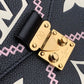 M46028 POCHETTE MÉTIS 25cm Black Monogram COWHIDE REAL LEATHER